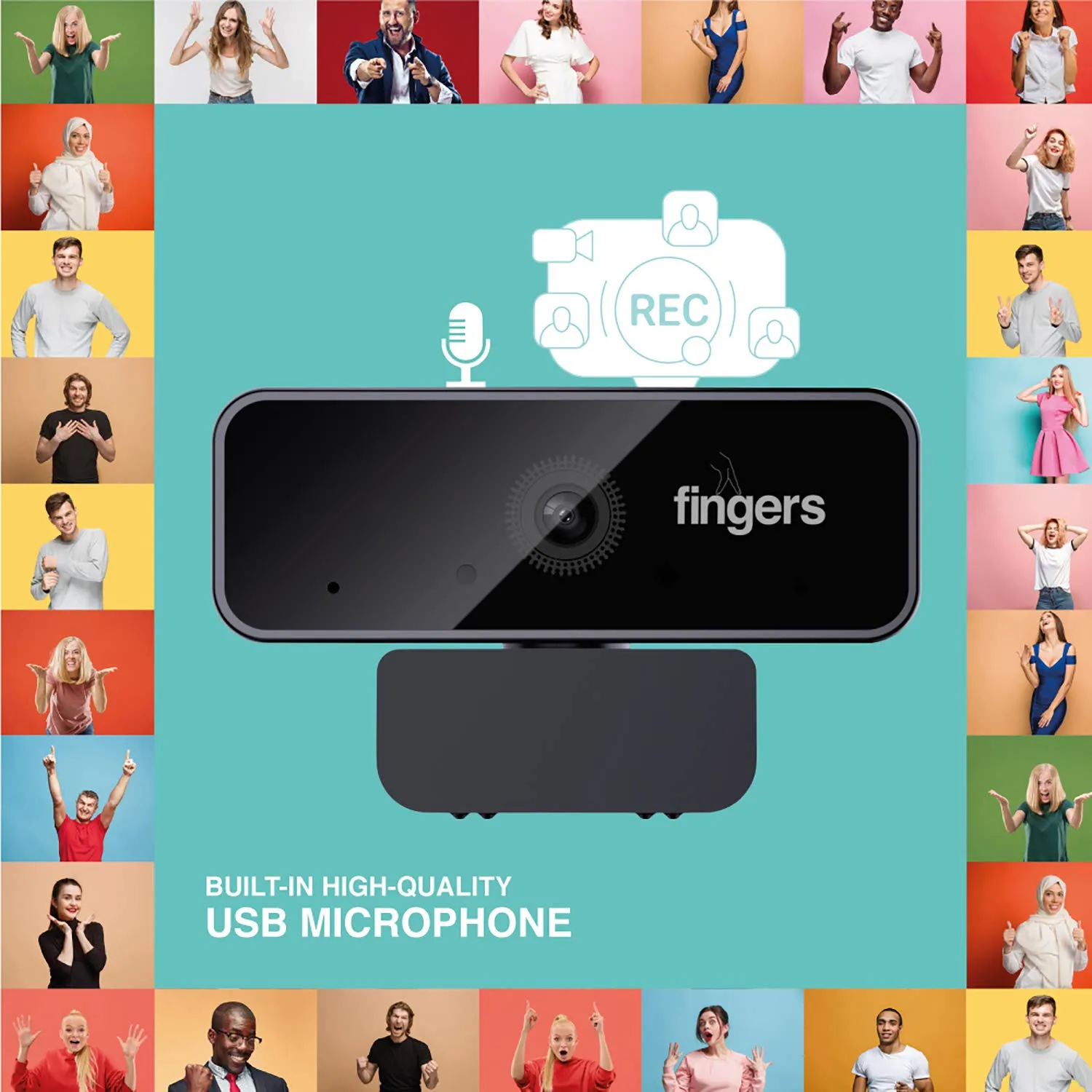 Fingers Webcam Hi-Res 1080P view 6